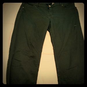 H&M green jeans